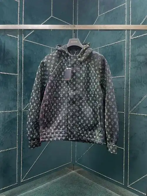 lv22ss早春镂空渐变monogram夹克外套