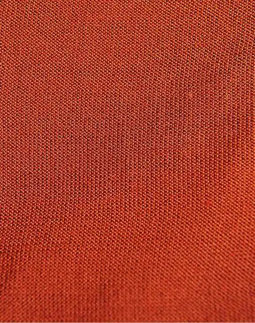 女款砖红色宽松长袖针织衫