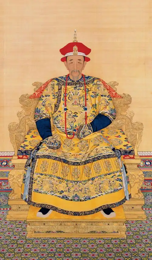 清代康熙皇帝画像