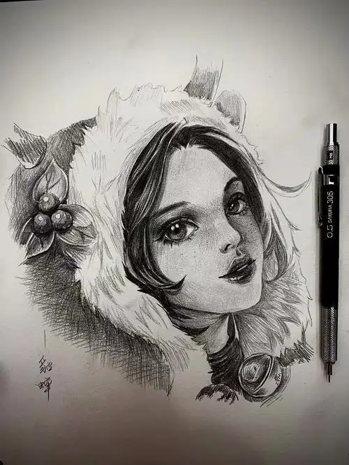 素描动漫人物教程 动漫人物素描教程