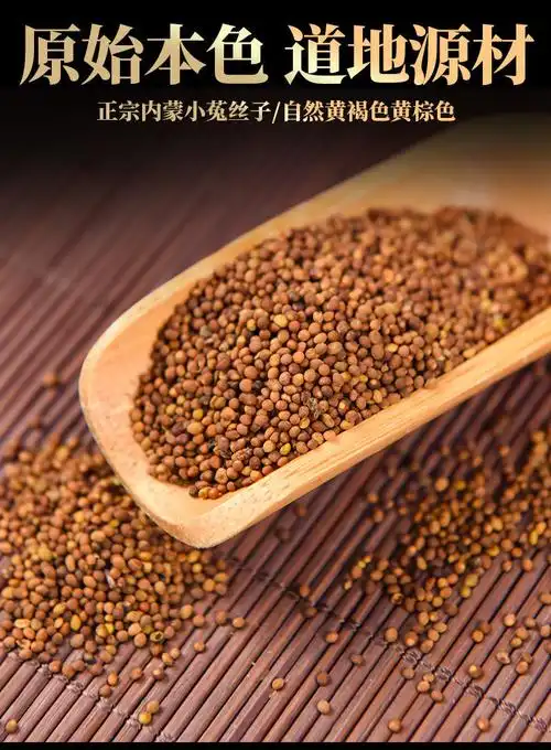 内蒙菟丝子50g到500g野生中药材特级韭菜籽粉兔丝子泡茶 高吐丝率1000