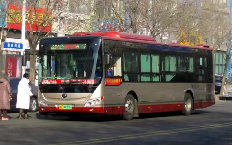 天津公交459路东线 zk6105chevpg36 12-0168 出丹东街站