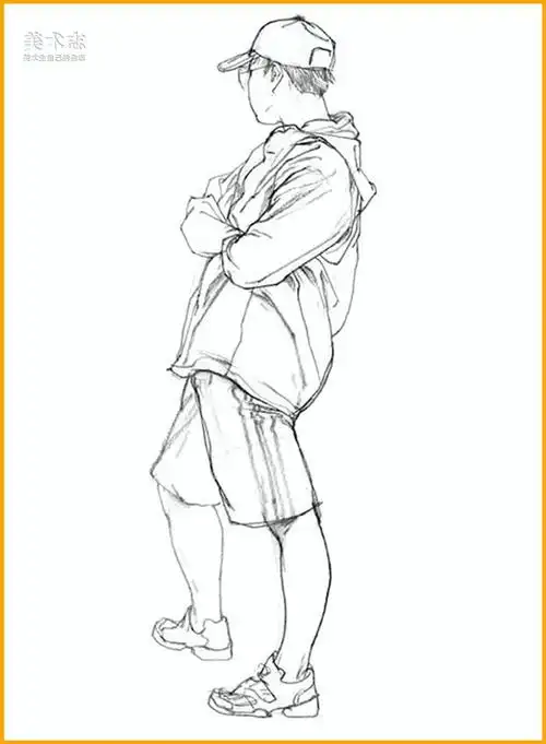 【人物速写】不用问老师画线描还是线面啦 !适合自己最重要 !