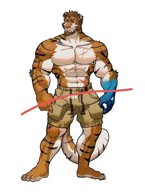 兽人全身稿件展示