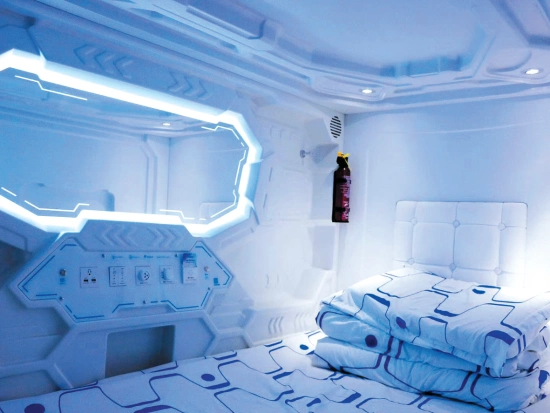 120元可过夜萧山机场出现的2平方米胶囊舱哪些人在住