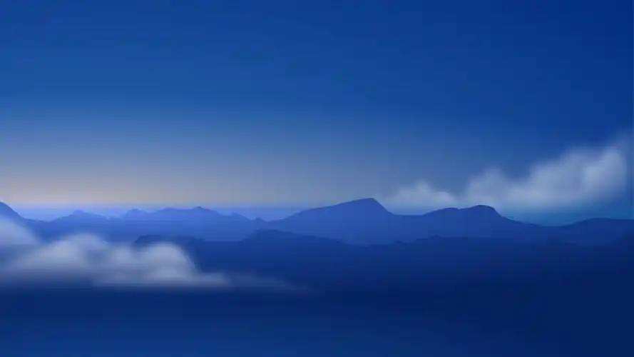 简约淡雅 天空山云简约艺术设计5k壁纸壁纸简约淡雅壁纸图片_桌面壁纸