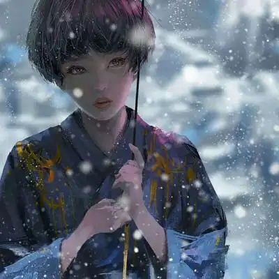 鬼刀冰公主图片最美头像 - 动漫头像 - 潮人个性网