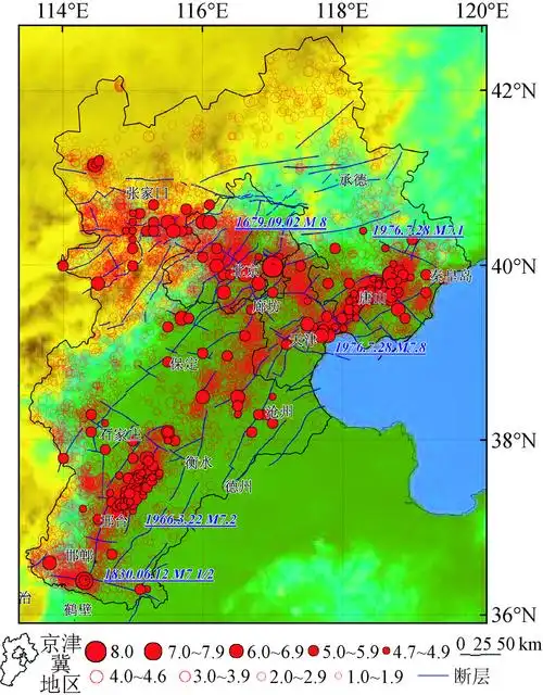 京津冀地区的地震活动性研究