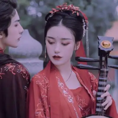 九井宴の玖柯汉服情侣头像 二传注明