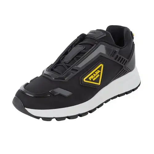 prada普拉达三角系带休闲鞋运动鞋男鞋4e3567w08新款时尚休闲鞋