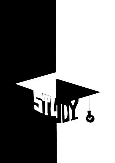 一半白一黑图片