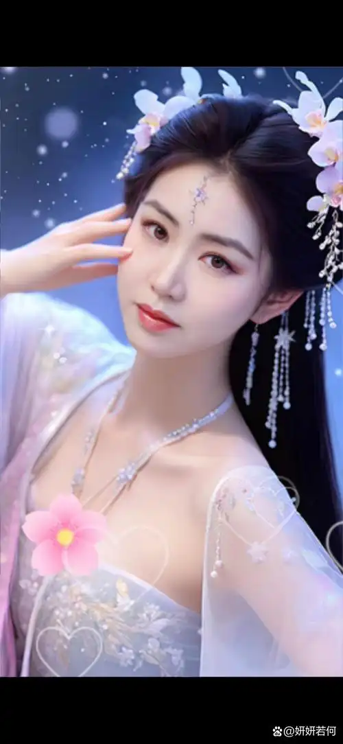 古装美女  她#优质作者榜# 一身白色古装,宛若仙女下凡,清新脱俗.