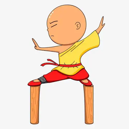 关键词 : 矢量图,卡通,人物设计,和尚,少林寺,习武之人