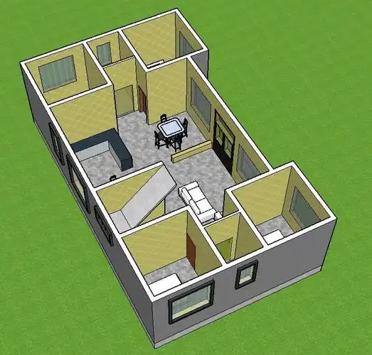 长方型的房子怎么设计好呢长方形户型风水图解