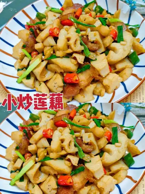 绝了75小炒莲藕超级下饭家常快手菜