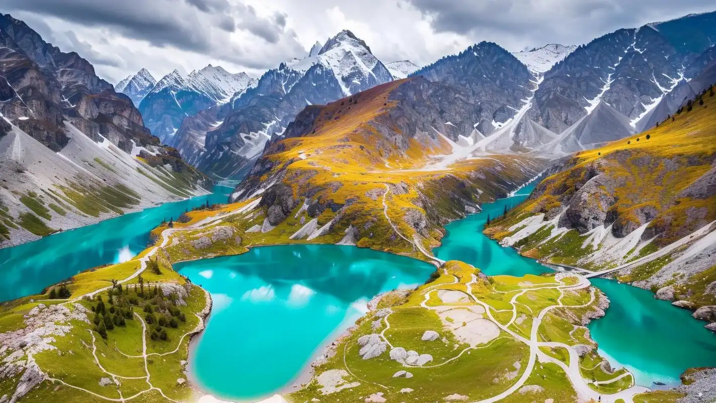 92好运连连的山水背景图集92