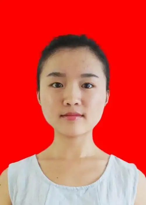 帮我用ps改成一寸照片红底背景的,!急用,在线等,谢谢了哦