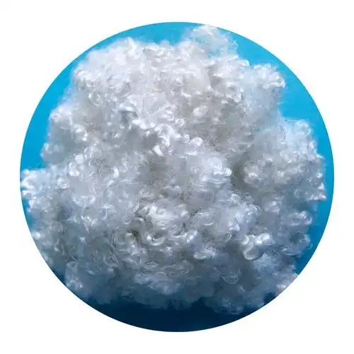 最大的涤纶短纤维制造商快速交货 7d 空心共轭 100% 回收聚酯纤维短