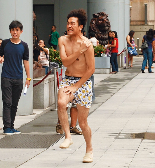 《宫心计2深宫计》马国明水中秀肌肉 被曝4年前穿着裤头跑街剧照