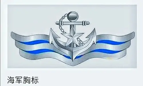 中央军委机关直属单位胸标,战区胸标,陆军胸标,空军胸标,海军胸标