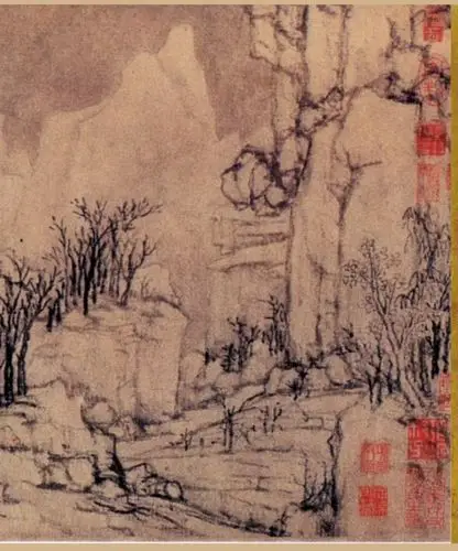 黄公望快雪时晴图