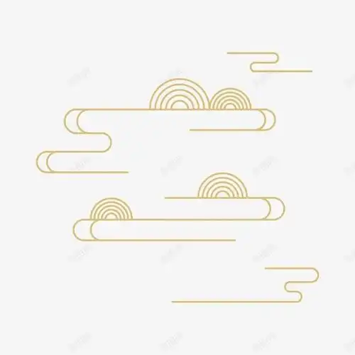 中国风传统祥云灬小狮子灬4传统节日淘宝阿里等活动中高清素材中国风