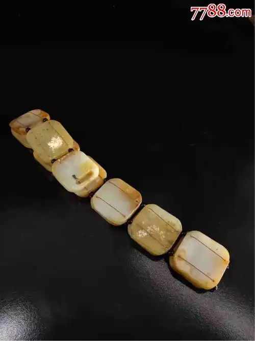 和田玉玉腰带共14块