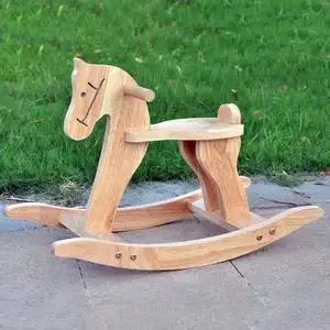 木马儿童摇马实木木制