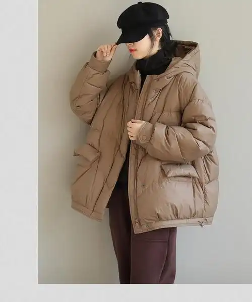 冬卉2021年冬季冬服新款外套女潮ins黑色均码110210斤