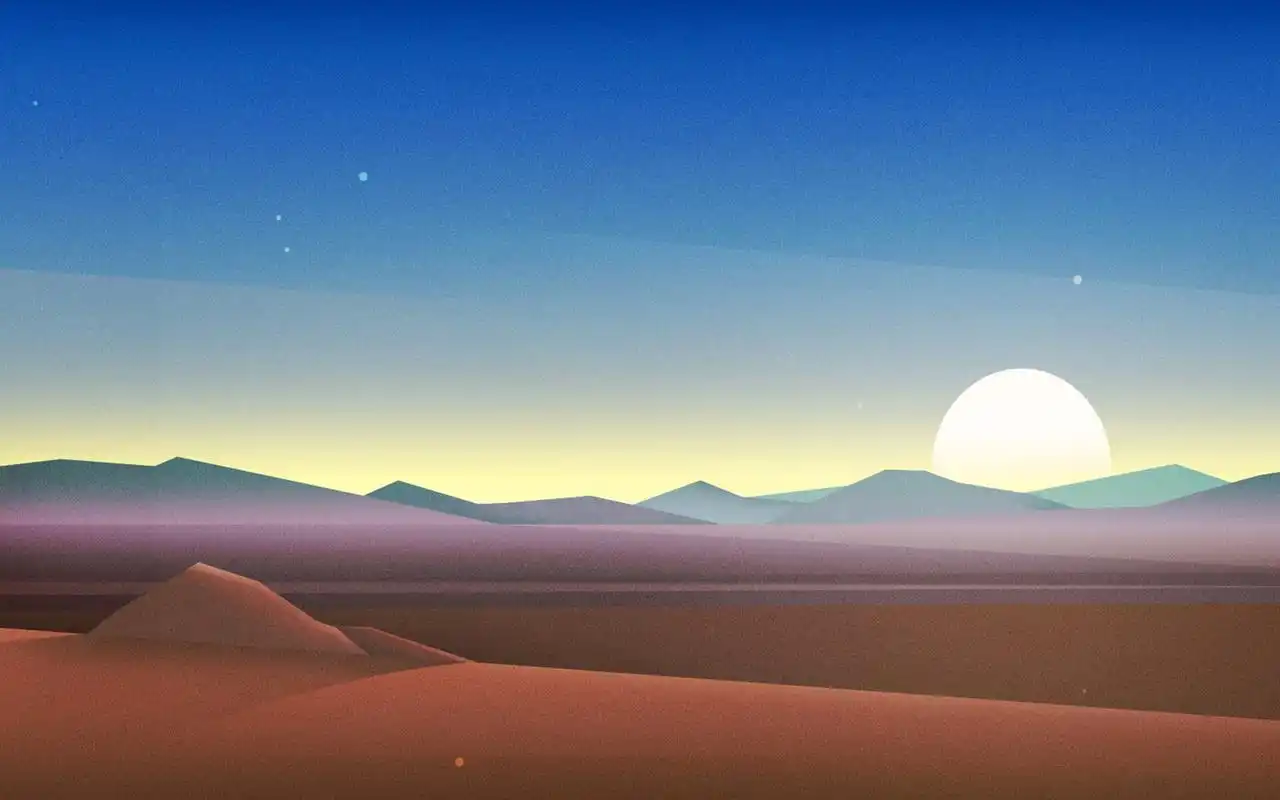 艺术插画唯美电脑桌面壁纸,一组创意个性风景插画图片,希望大家喜欢.