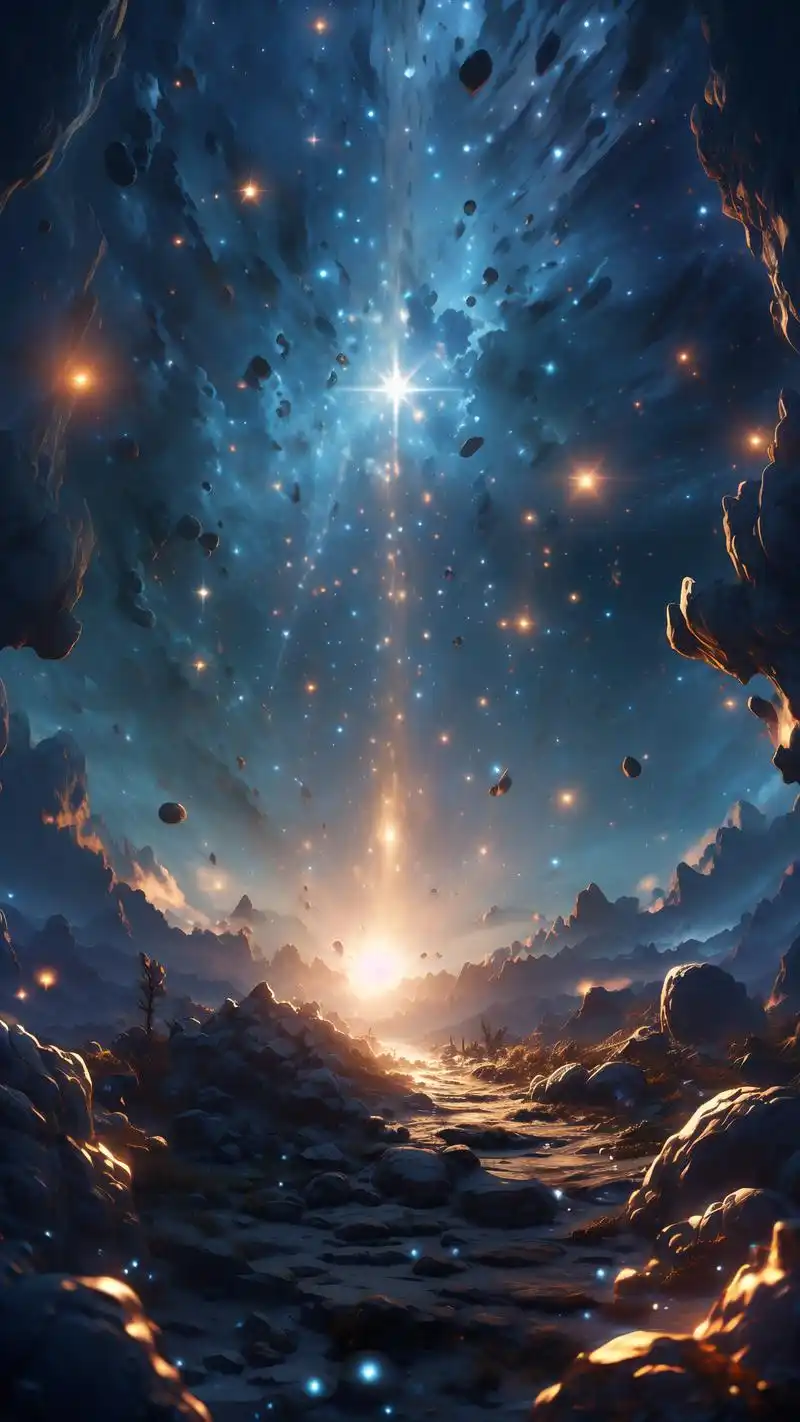 78炫彩星空壁纸,点亮你的手机屏幕95