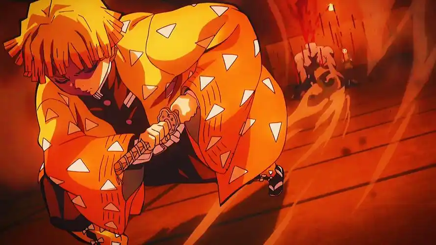 雷之呼吸·霹雳一闪壹之型·三连_哔哩哔哩_bilibili