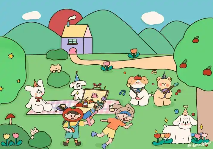 分享一组超可爱的电脑壁纸ipad锁屏壁纸