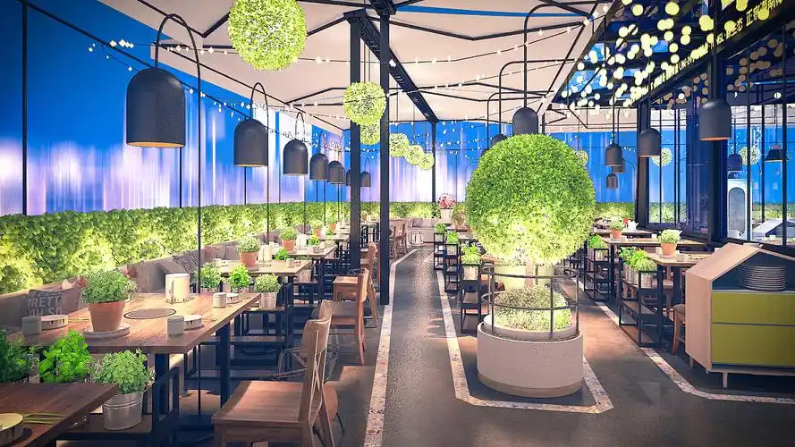 音乐餐厅的设计|空间|家装设计|设计师小熊猫_原创作品-站酷zcool