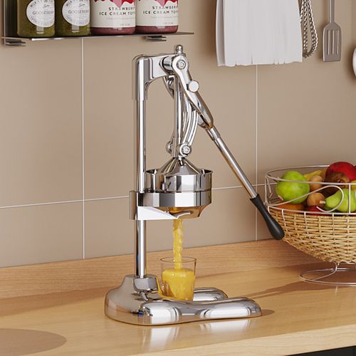 不锈钢手动榨汁机家用橙子挤压压榨机橙汁榨汁神器手动榨汁器