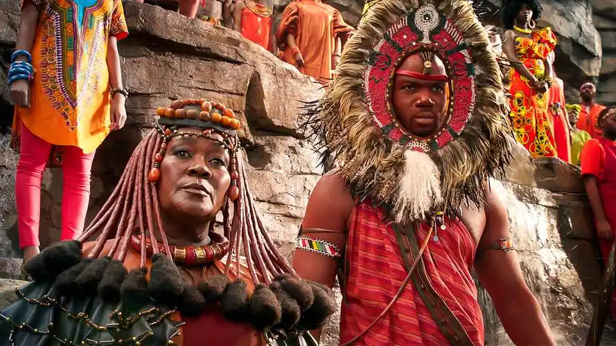 漫威首部黑人超级英雄电影黑豹瓦坎达五大部落展现了真正的非洲原始