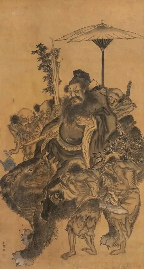 驱魔真君钟馗狂斩十八层地狱群鬼王,害安史之乱人间如地狱 .