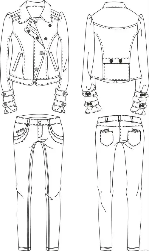 想买 0人收藏 1人喜欢 分享到: 名称:款式图 归属:女装款式-休闲套装