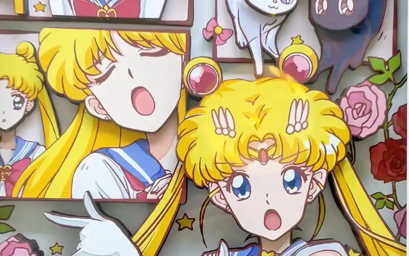 【美少女战士】这个动漫是业界第一个开辟以女性为战斗主角的!