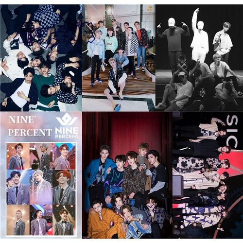 木质拼图1000片益智玩具闺蜜创意礼物ninepercent明星团体照定制