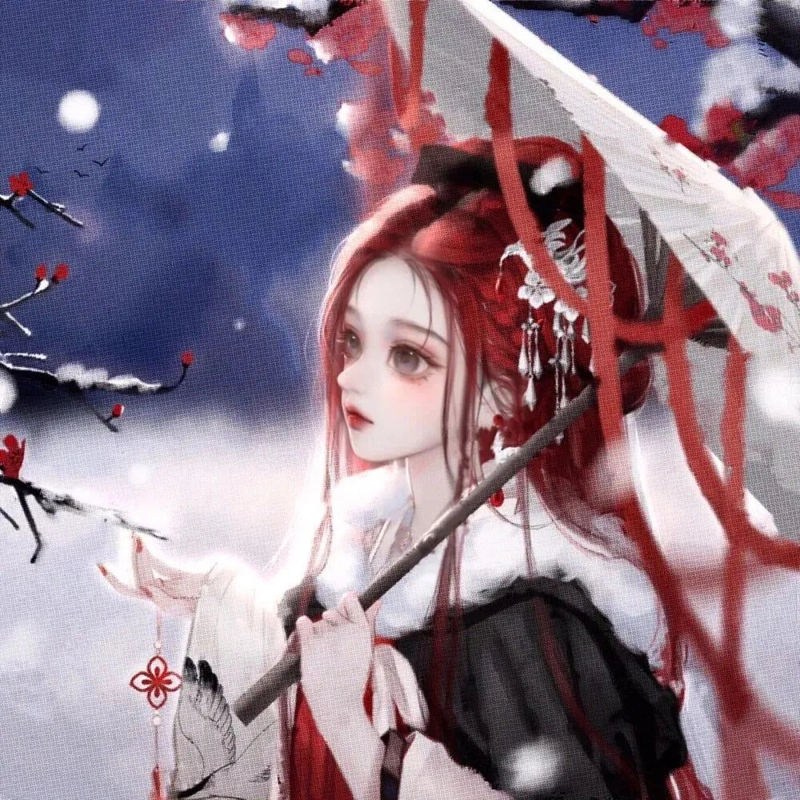 古风女生动漫头像|谁也无法预知明天