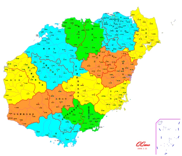 新的海南省省市直辖方案