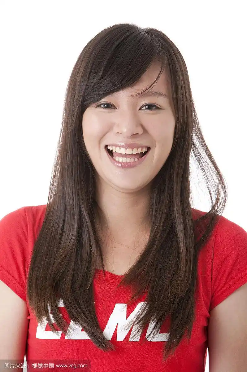 青年女人,上半身