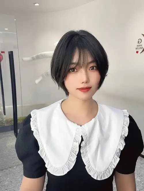 这款短发都做到了0091#短发  #郑州发型设计  #女发型师kiki