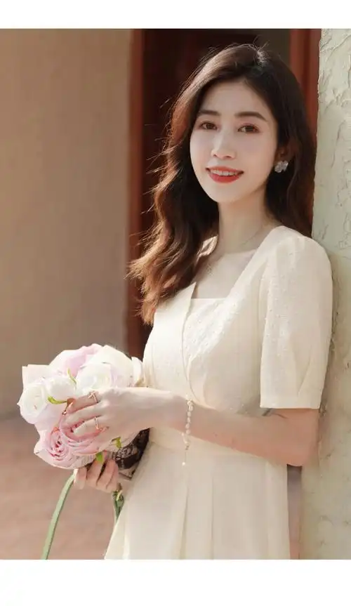 40岁的女人这样穿就很美一条连衣裙穿出气质感温柔优雅又洋气