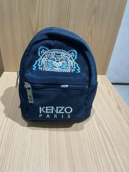 kenzo虎头迷你双肩包