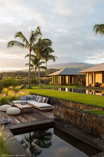 美式现代别墅全景图