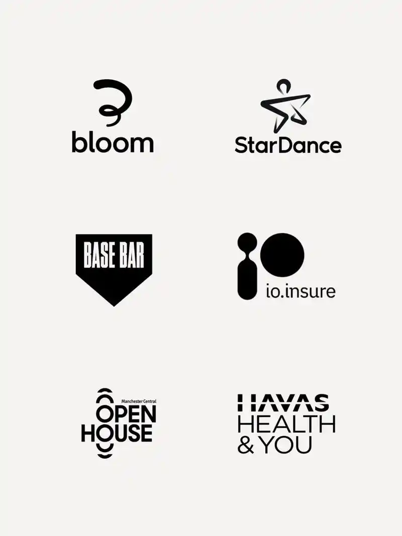 极简logo创意合集/平面/独特/字体