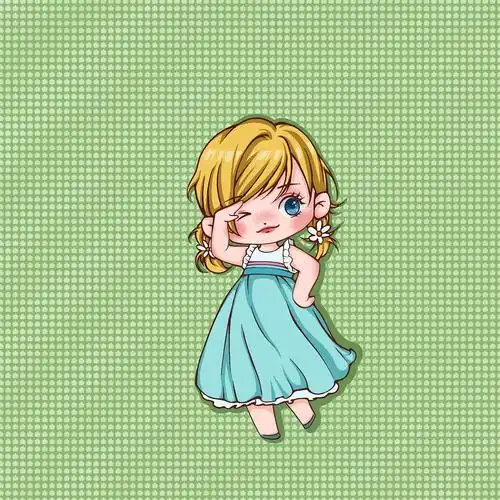 q版卡通人物小练