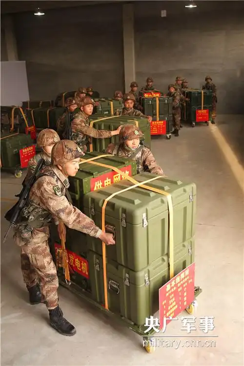 高清第26集团军战备物资二维码管理提升战备能力3